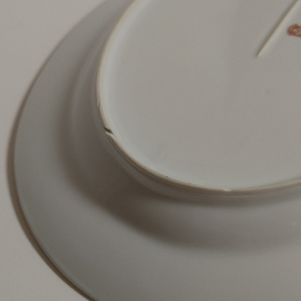 Vintage Noritake Hand Painted Japan Minaret Oval Platter 13.7x10.2 - Picture 12 of 17